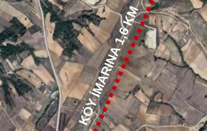 C21 DOĞAN'DAN HAMİTABAT KÖYÜ'NDE SATILIK 15550 m2 tarla