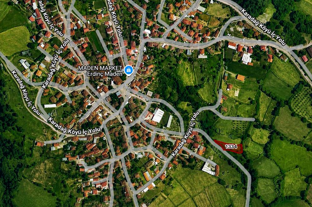 ÇANAKKALE ÇAN KARADAĞ KÖYÜNDE %40 2 KAT İMARLI ARSA