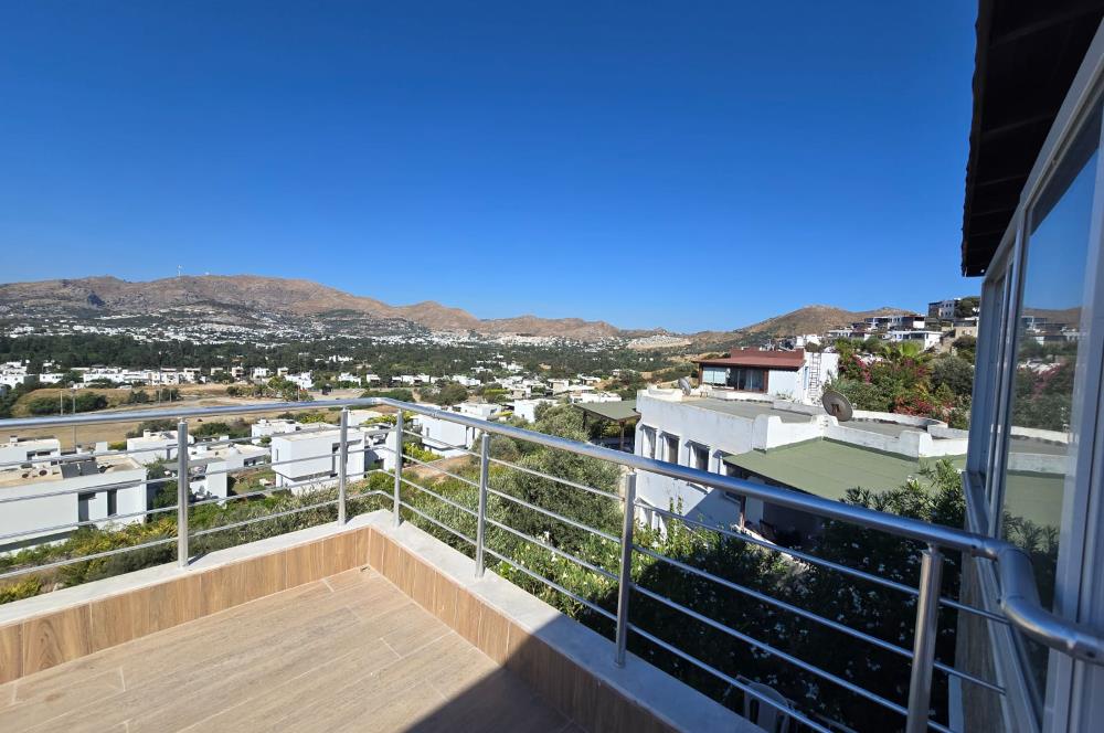 Bodrum Gümüşlük Eşyalı ,Deniz Manzaralı Kiralık Müstakil Ev