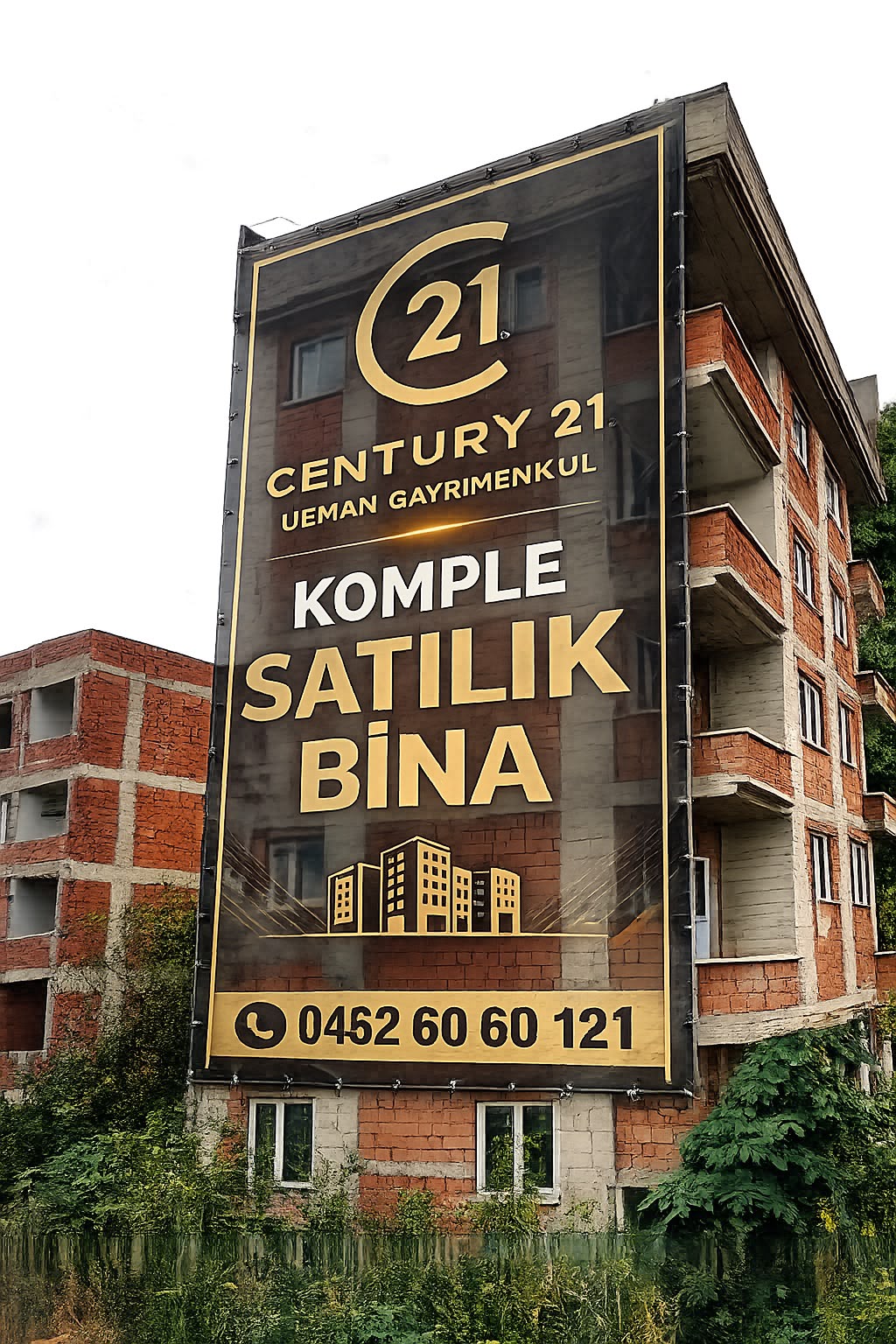 C21 UZMAN DA DEĞİRMENDERE DE KONUM AVANTAJLI KOMPLE SATILIK BİNA