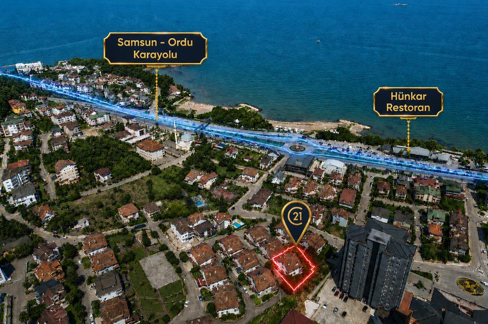CENTURY 21'DEN FATSA DOLUNAY'DA SATILIK TRİPLEX VİLLA!!!