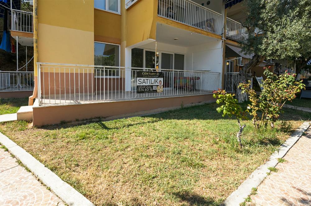 C21 Cius; Oba Sitesinde Denize Sıfır 2+1 Bahçe Katı Yazlık