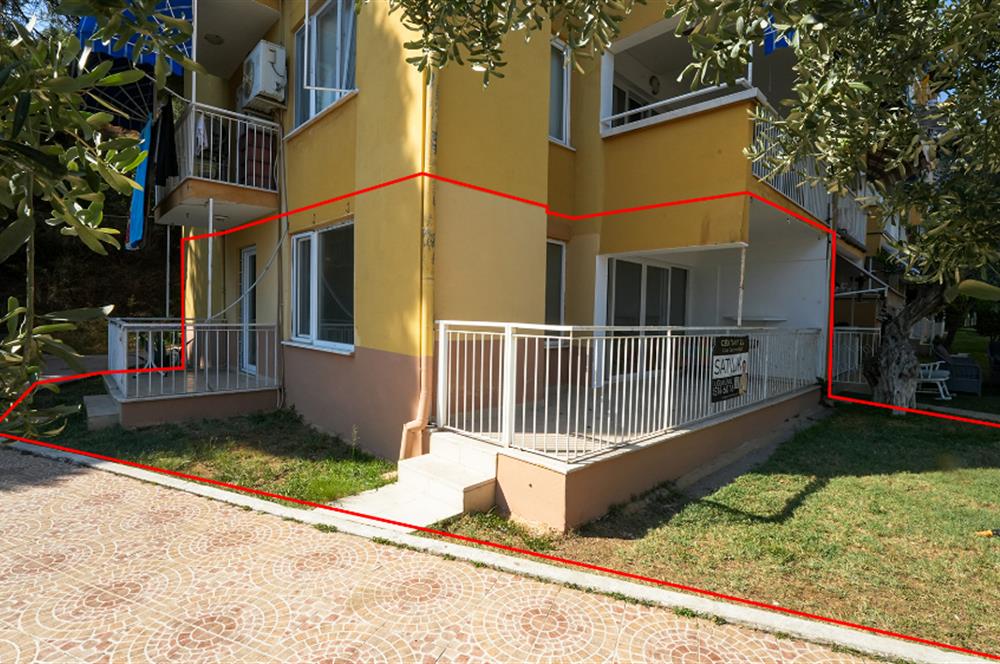 C21 Cius; Oba Sitesinde Denize Sıfır 2+1 Bahçe Katı Yazlık