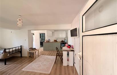 Datça Burgaz'da Site İçerisinde Eşyalı, Stüdyo kiralık daire