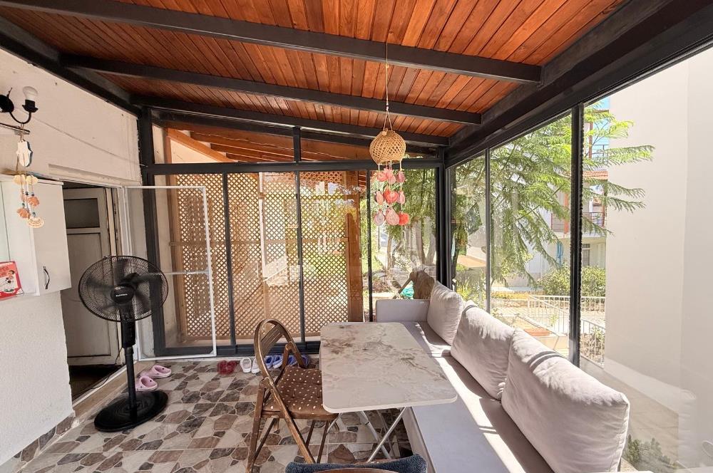 Datça Burgaz'da Site İçerisinde Eşyalı, Stüdyo kiralık daire
