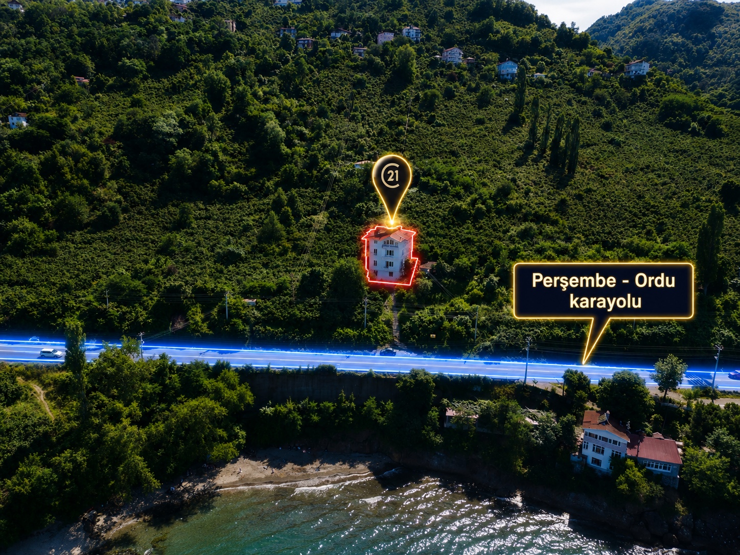 CENTURY 21'DEN PERŞEMBE'DE KİRALIK DUBLEKS DAİRE!
