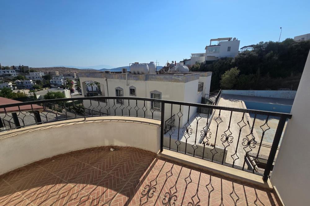 Bodrum Eskiçeşme Myndos Sitesi'nde Deniz Manzaralı 2+1 Satılık Daire | Orta Kat | Havuzlu Site