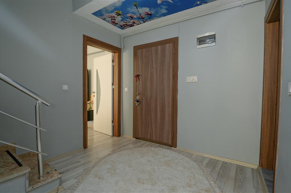 C21 Cius;Ovaakça Merkez'de Geniş Balkonlu 160 m2 Net 3+1 Dubleks