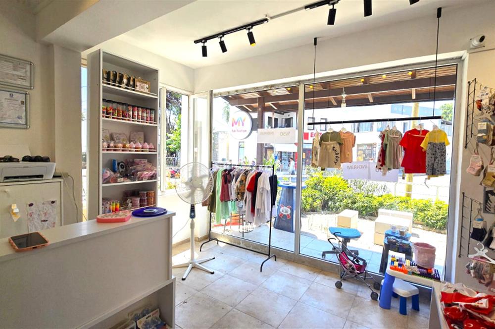 BODRUM ARTEMİS CADDESİNDE DEVREN KİRALIK DÜKKAN