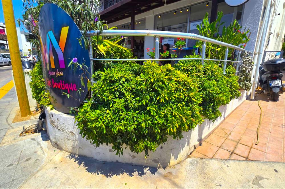 BODRUM ARTEMİS CADDESİNDE DEVREN KİRALIK DÜKKAN