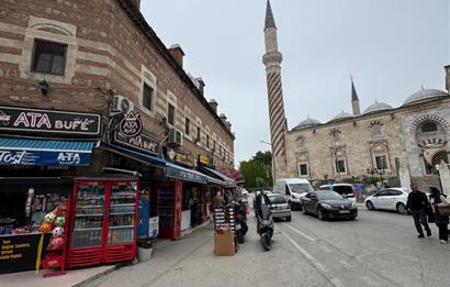 EDİRNE MERKEZ ÜÇ ŞEREFELİ CAMİİ KARŞISI SATILIK DÜKKAN
