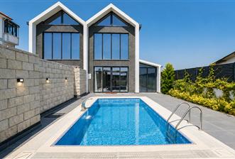 C21 CİUS;ARMUTLUDA 4 MEVSM HAVUZ KEYFİ YERDN ISITMALI İKİZ VİLLA - 12 - 36298