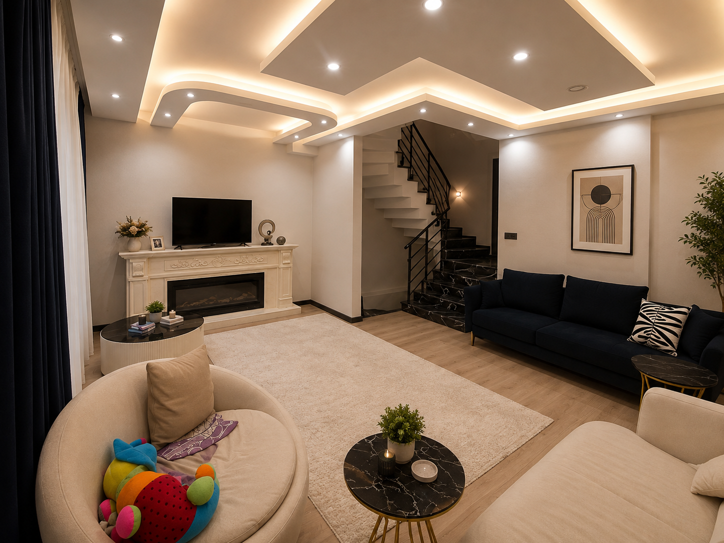 KARESİ KUVAYI MİLLİYE MAHALLESİ'NDE SATILIK LÜKS 5+2 TERASLI TRİPLEX VİLLA