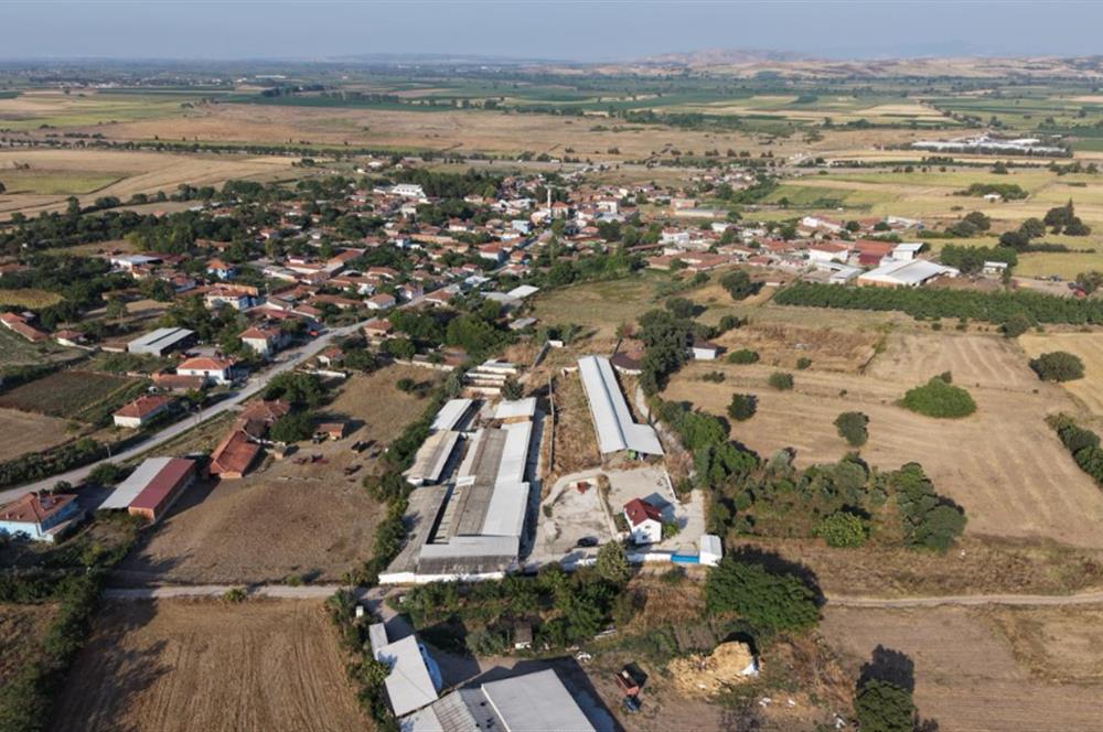 BALIKESİR SUSURLUK'TA 12.492m²/7.000m² KAPALI ALANI OLAN ŞİRKET İLE BİRLİKTE SATILIK ÇİFTLİK C21 BAL'DA