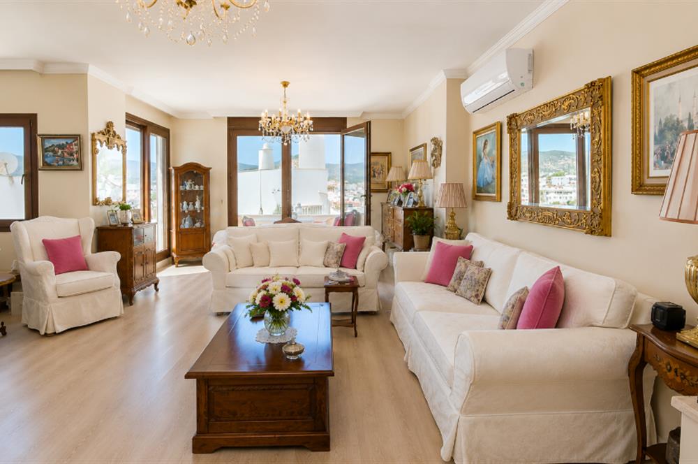 BODRUM KUMBAHÇE SATILIK BAHÇE KATI DUBLEKS DAİRE 