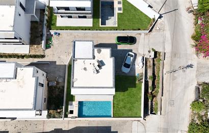BODRUM/PEKSİMET ÖZEL HAVUZLU, SITE İÇERİSİNDE 4+1 DUBLEKS VİLLA