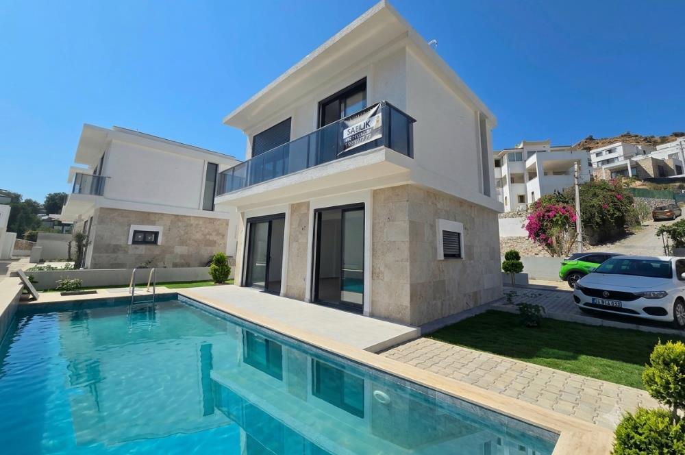 BODRUM/PEKSİMET ÖZEL HAVUZLU, SITE İÇERİSİNDE 4+1 DUBLEKS VİLLA