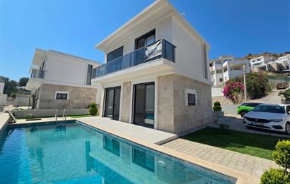 BODRUM/PEKSİMET ÖZEL HAVUZLU, SITE İÇERİSİNDE 4+1 DUBLEKS VİLLA