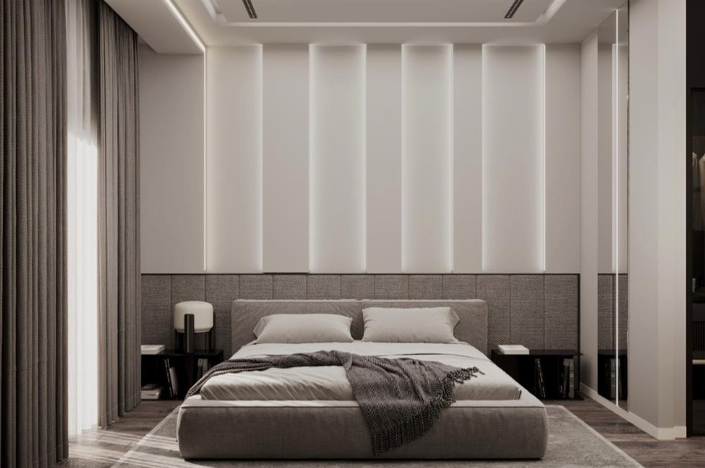 TERRACE AKILLI EV SİSTEMLİ, ÜST DÜZEY DONANIMLI 1+1 LÜKS DAİRE