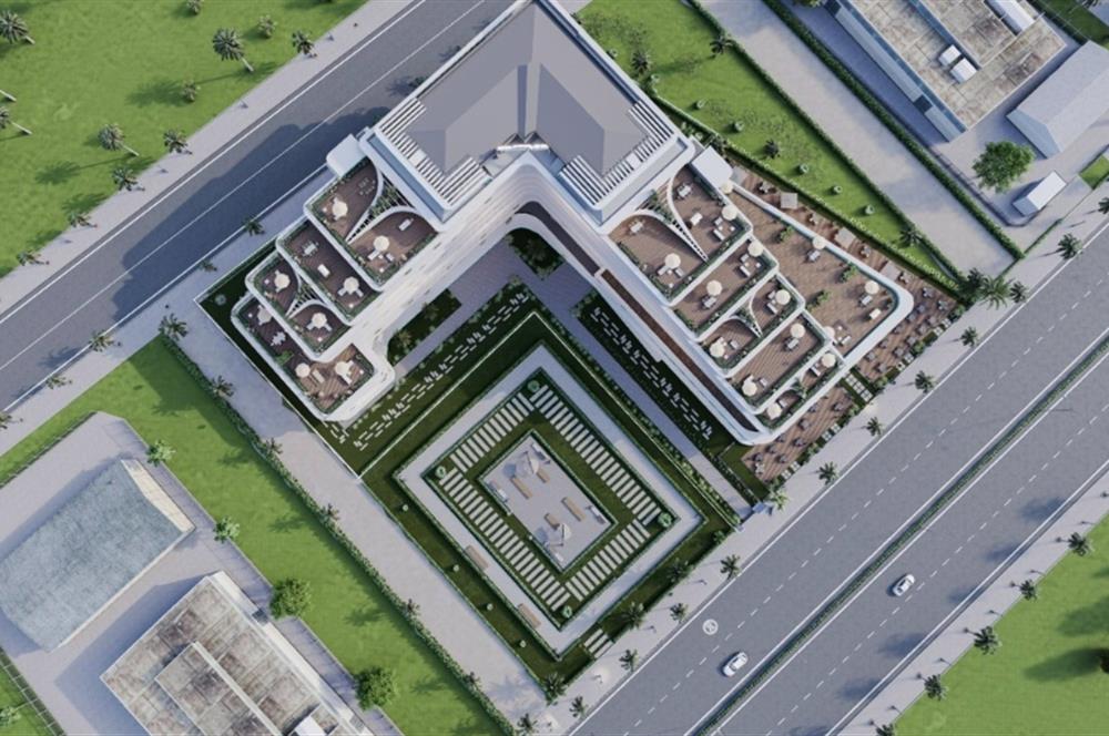 TERRACE AKILLI EV SİSTEMLİ, ÜST DÜZEY DONANIMLI 1+1 LÜKS DAİRE