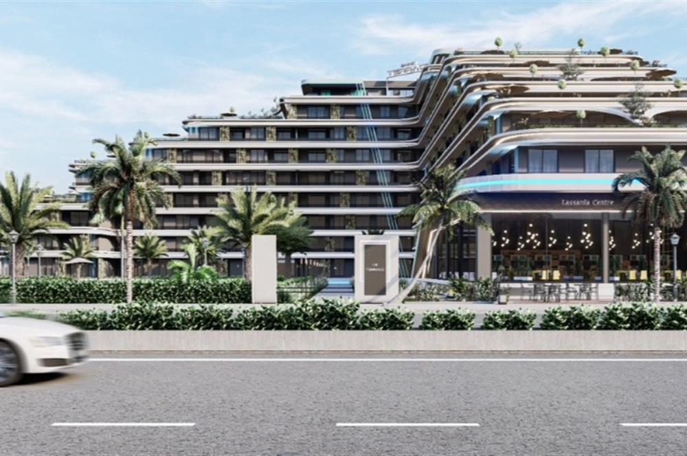TERRACE AKILLI EV SİSTEMLİ, ÜST DÜZEY DONANIMLI 1+1 LÜKS DAİRE