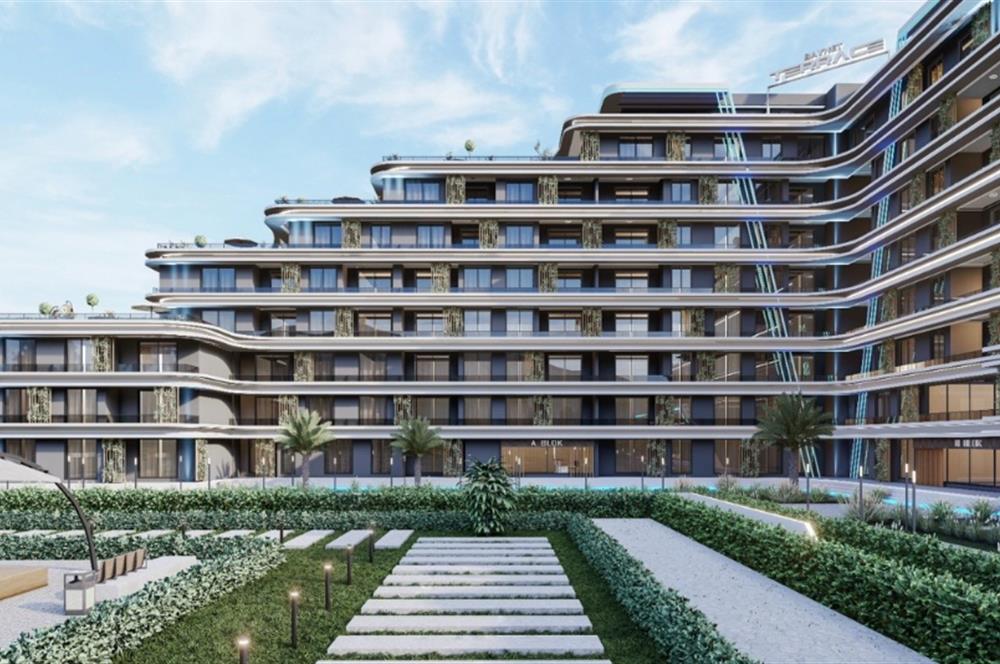 TERRACE AKILLI EV SİSTEMLİ, ÜST DÜZEY DONANIMLI 1+1 LÜKS DAİRE