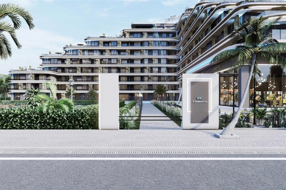 TERRACE AKILLI EV SİSTEMLİ, ÜST DÜZEY DONANIMLI 1+1 LÜKS DAİRE