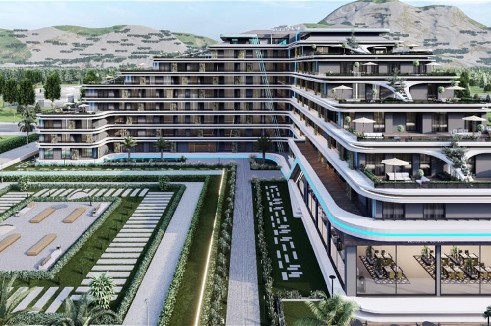 TERRACE AKILLI EV SİSTEMLİ, ÜST DÜZEY DONANIMLI 1+1 LÜKS DAİRE
