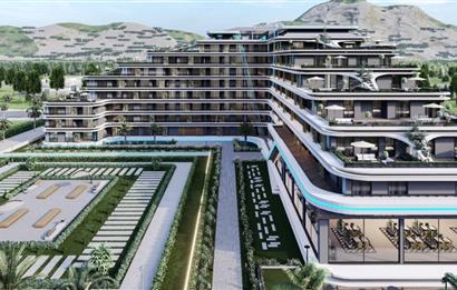 TERRACE AKILLI EV SİSTEMLİ, ÜST DÜZEY DONANIMLI 1+1 LÜKS DAİRE