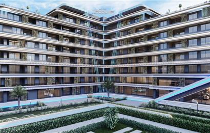 TERRACE AKILLI EV SİSTEMLİ, ÜST DÜZEY DONANIMLI 1+1 LÜKS DAİRE
