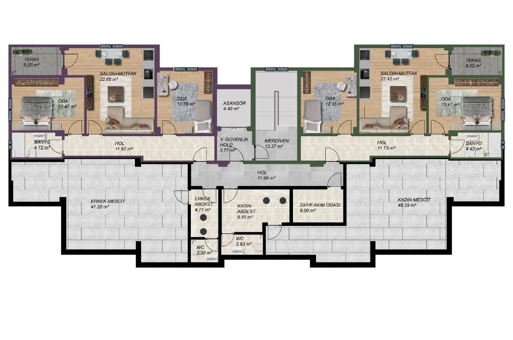DEVREN KOOPERATİF HİSSESİ 2+1 DAİRE ESNEK ÖDEME FIRSATI