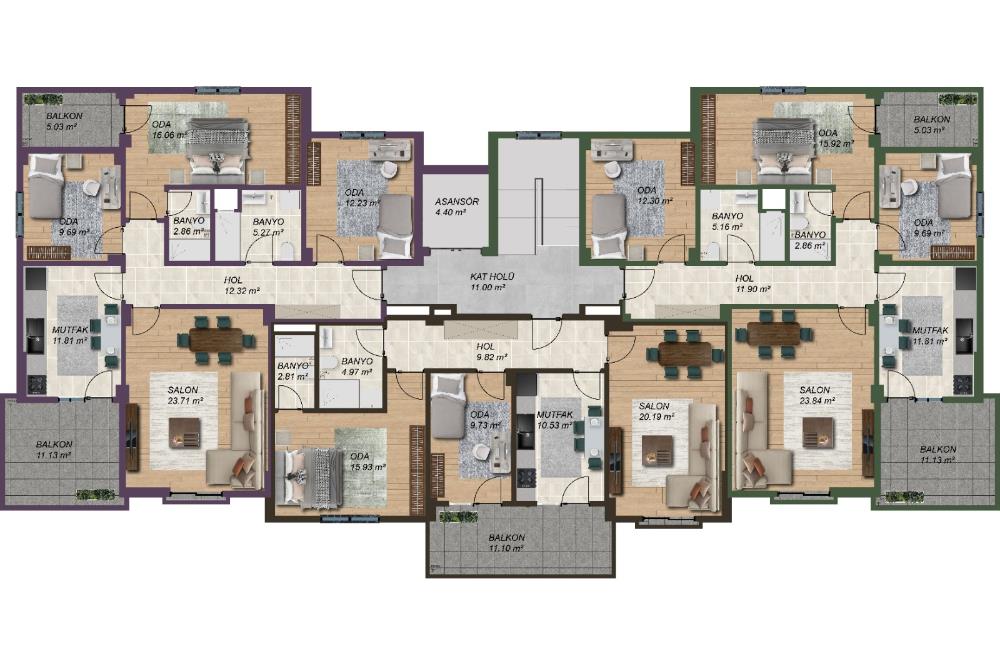 DEVREN KOOPERATİF HİSSESİ 2+1 DAİRE ESNEK ÖDEME FIRSATI