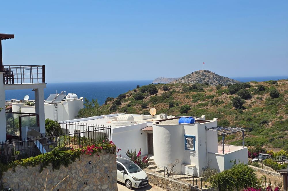 Bodrum Gümüşlük Deniz ve Doğa Manzaralı Kiralık Ev
