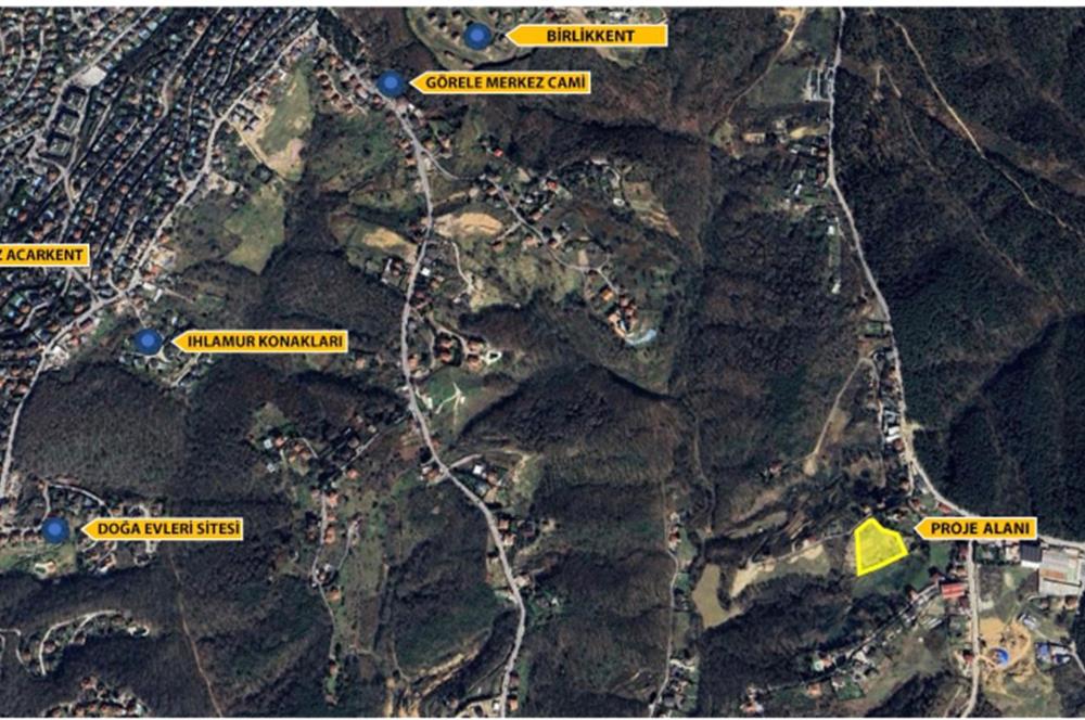 BEYKOZ GÖRELE’de ACAR KENT’ e KOMŞU PROJEDEN SATILIK DUBLEKS