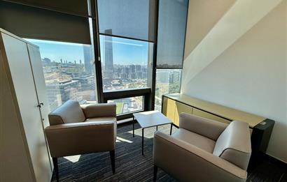 Vadistanbul Kiralık Ofis 1406m2 TamKat Dekorasyonlu Teraslı Ofis
