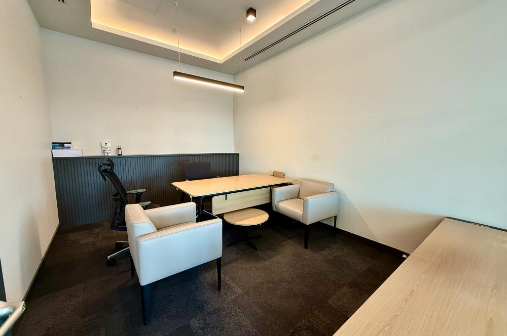 Vadistanbul Kiralık Ofis 1406m2 TamKat Dekorasyonlu Teraslı Ofis
