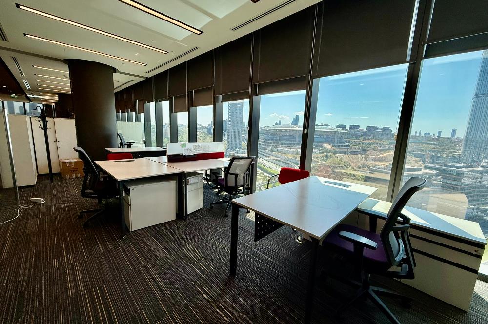 Vadistanbul Kiralık Ofis 1406m2 TamKat Dekorasyonlu Teraslı Ofis