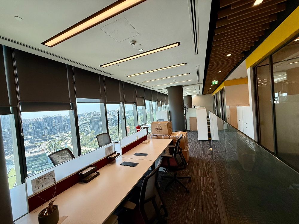 Vadistanbul Kiralık Ofis 1406m2 TamKat Dekorasyonlu Teraslı Ofis