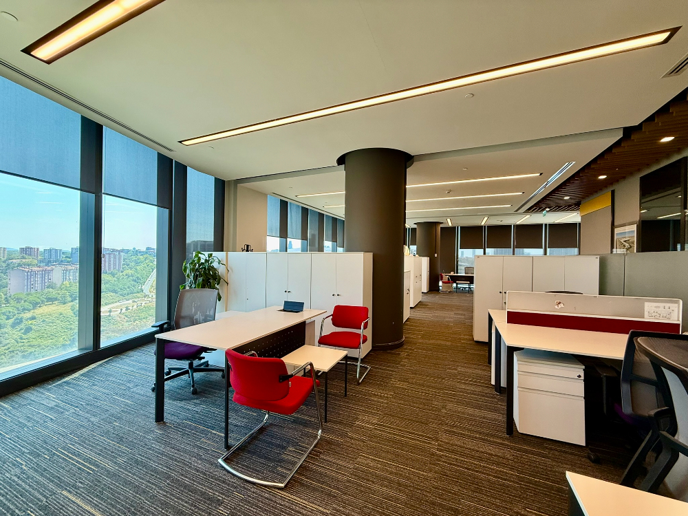 Vadistanbul Kiralık Ofis 1406m2 TamKat Dekorasyonlu Teraslı Ofis