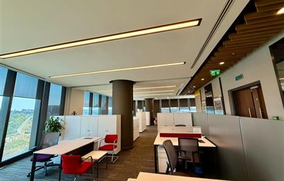 Vadistanbul Kiralık Ofis 1406m2 TamKat Dekorasyonlu Teraslı Ofis