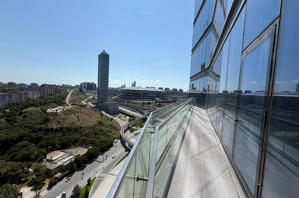 Vadistanbul Kiralık Ofis 1406m2 TamKat Dekorasyonlu Teraslı Ofis