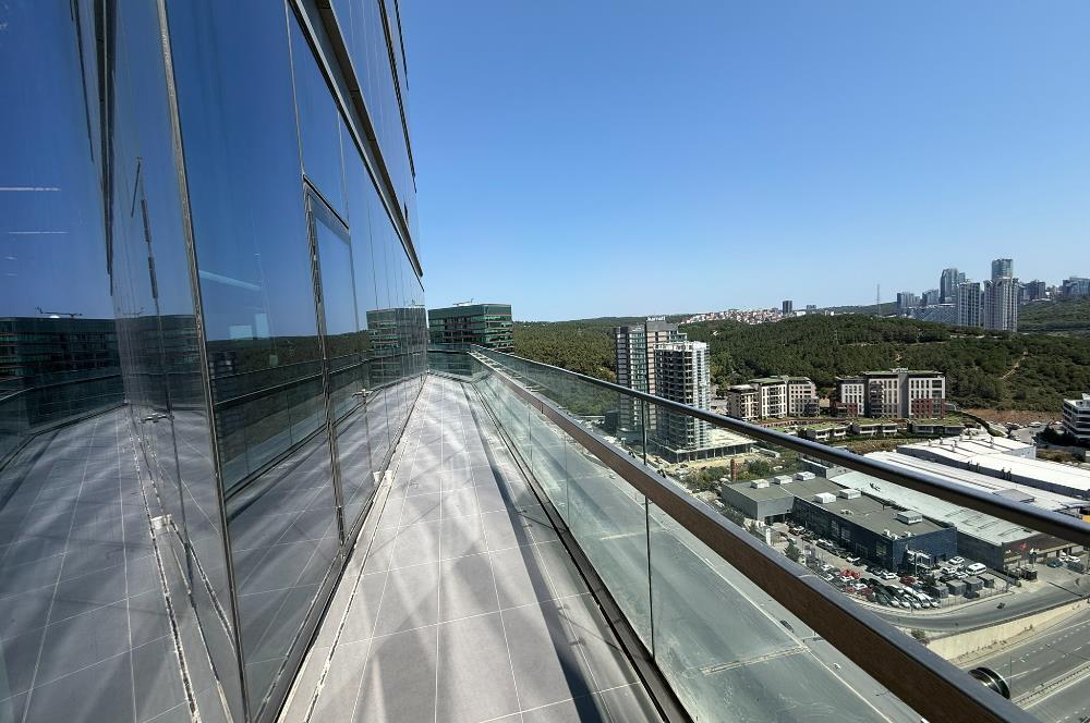Vadistanbul Kiralık Ofis 1406m2 TamKat Dekorasyonlu Teraslı Ofis