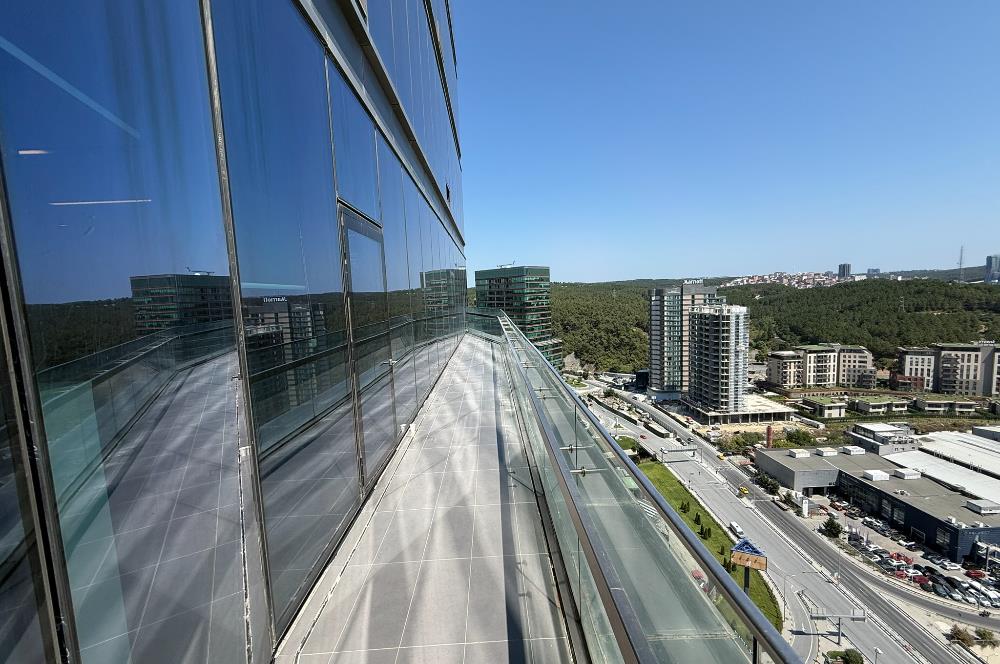 Vadistanbul Kiralık Ofis 1406m2 TamKat Dekorasyonlu Teraslı Ofis