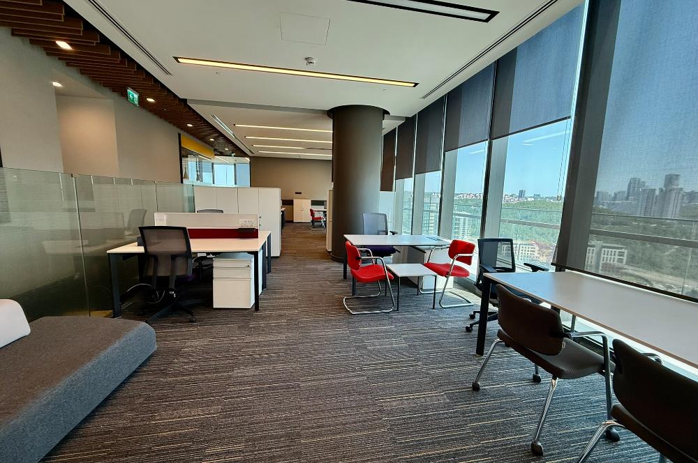 Vadistanbul Kiralık Ofis 1406m2 TamKat Dekorasyonlu Teraslı Ofis