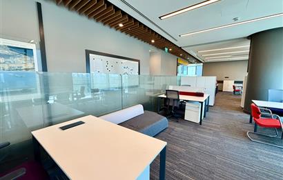 Vadistanbul Kiralık Ofis 1406m2 TamKat Dekorasyonlu Teraslı Ofis