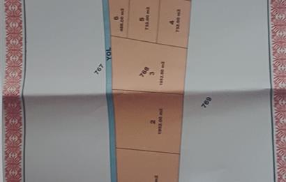 ÇATALCA OVAYENİCEDE  ÇAP VE MUVAFAKATNAMELİ SATILIK 2 DÖNÜM TARLA