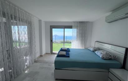 Turgutreis de Müstakil Havuzlu Muhteşem Manzaralı Kiralık 3+1 Villa