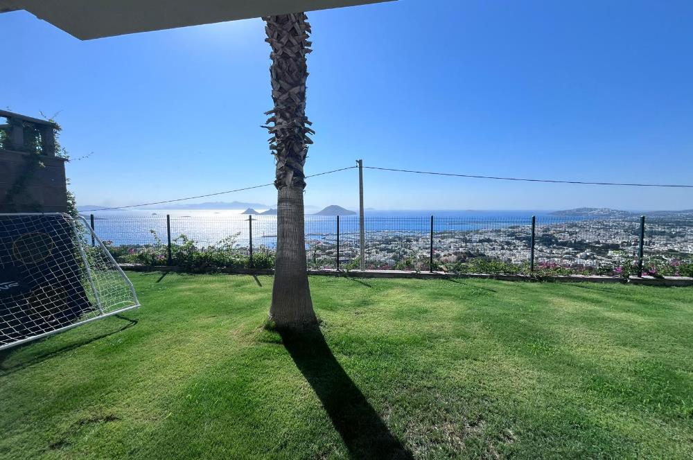 Turgutreis de Müstakil Havuzlu Muhteşem Manzaralı Kiralık 3+1 Villa