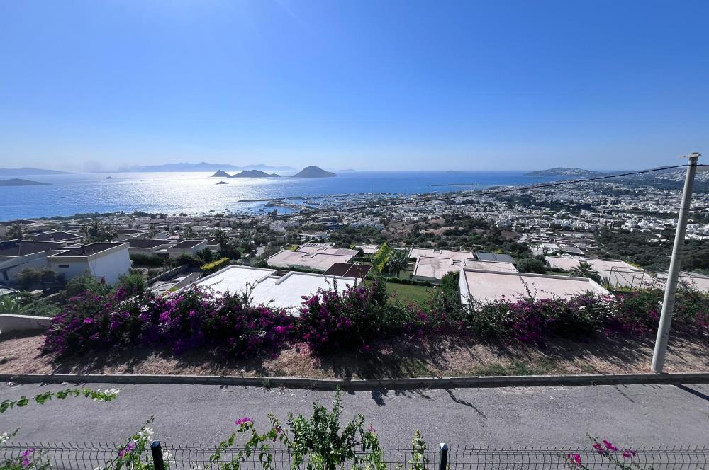 Turgutreis de Müstakil Havuzlu Muhteşem Manzaralı Kiralık 3+1 Villa