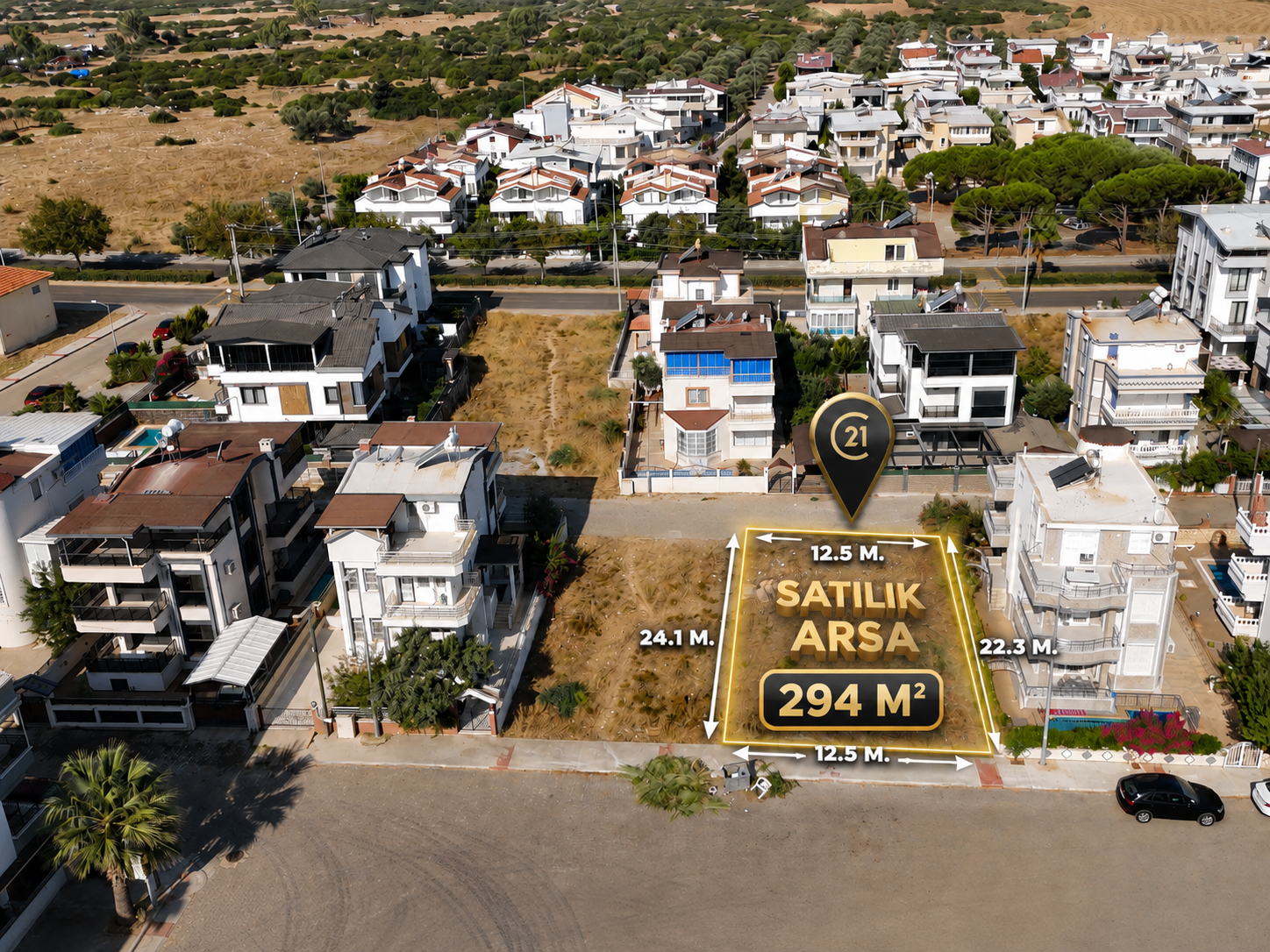 DİDİM ÇAMLIK MAHALLESİNDE KONUT İMARLI SATILIK ARSA